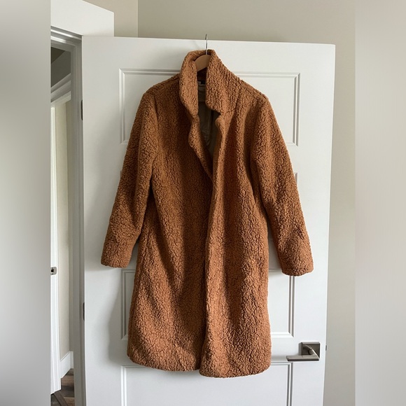 fee et rit Jackets & Blazers - Ladies Long Teddy Coat